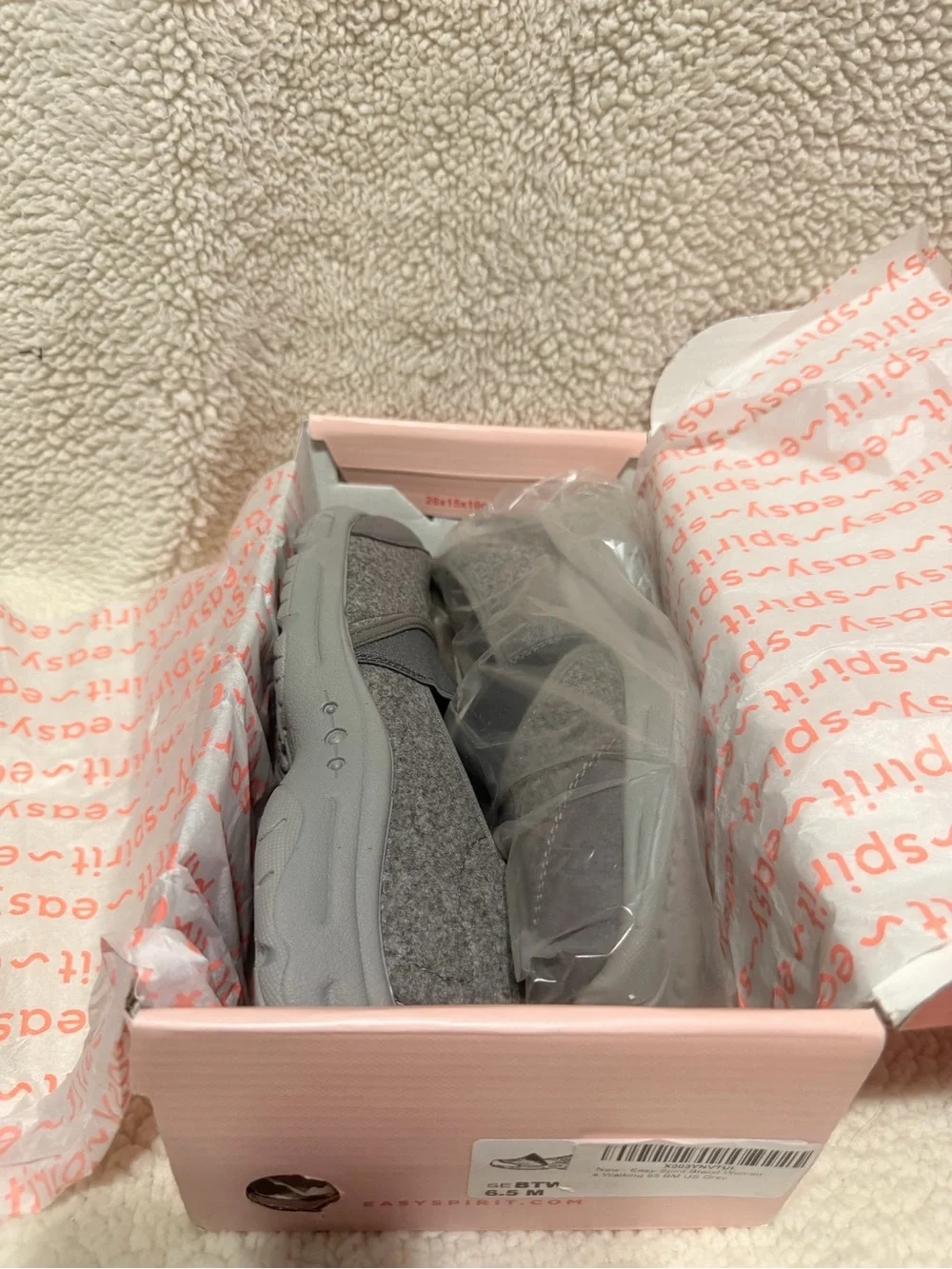 Spirit Slip-On Comfort Flats in Gray